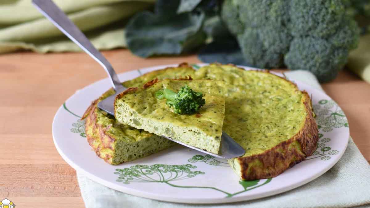 omelette aux brocolis et ricotta au four