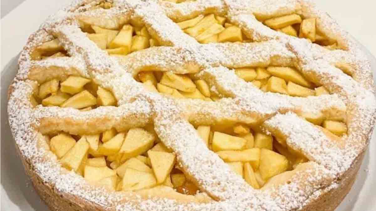 tarte sablee aux pommes