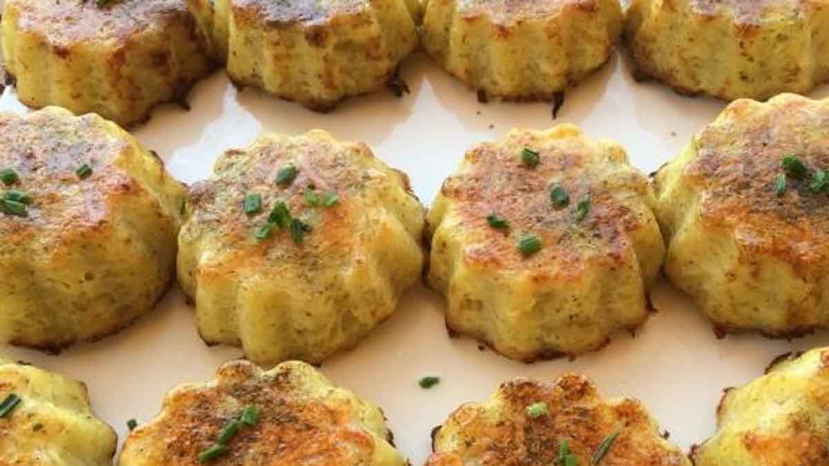 muffins de pommes de terre au persil et au thon super bons