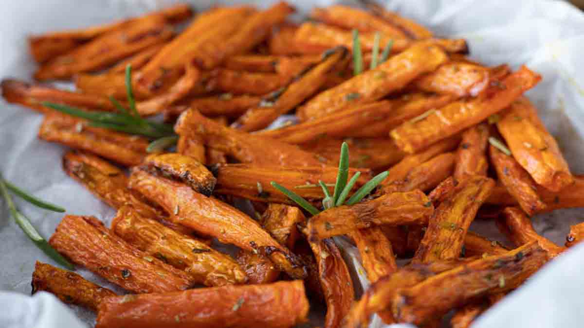 batonnets de carotte frits