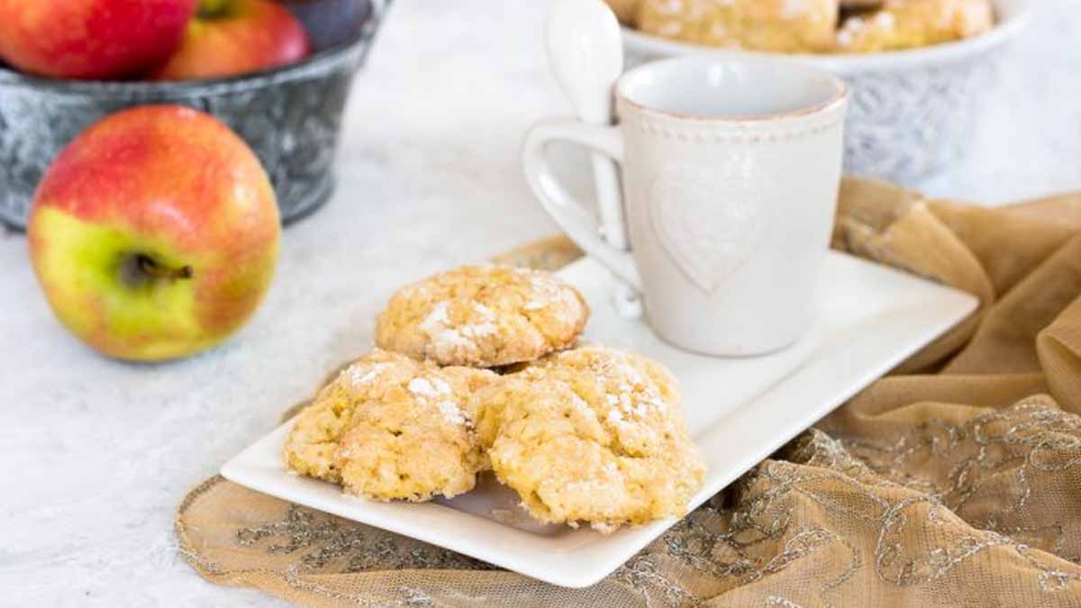 biscuits moelleux aux pommes