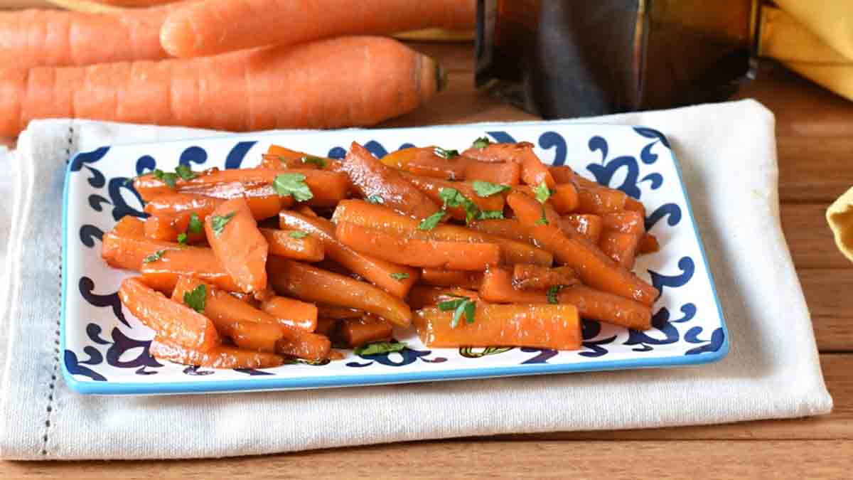 carottes au vinaigre balsamique