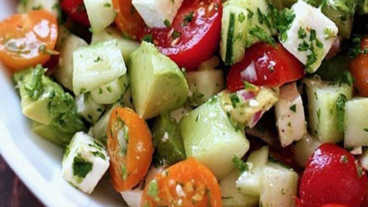 salade minceur pour degonfler le ventre et affiner la taille