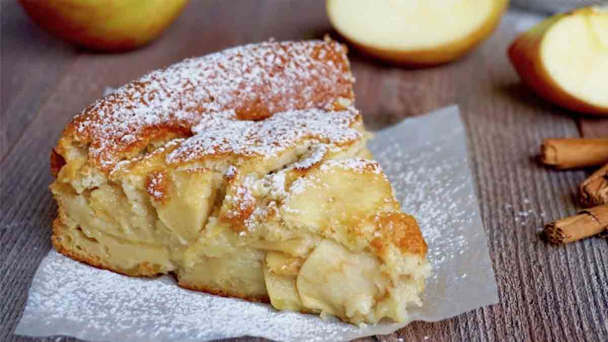 Gâteau aux pommes sans beurre