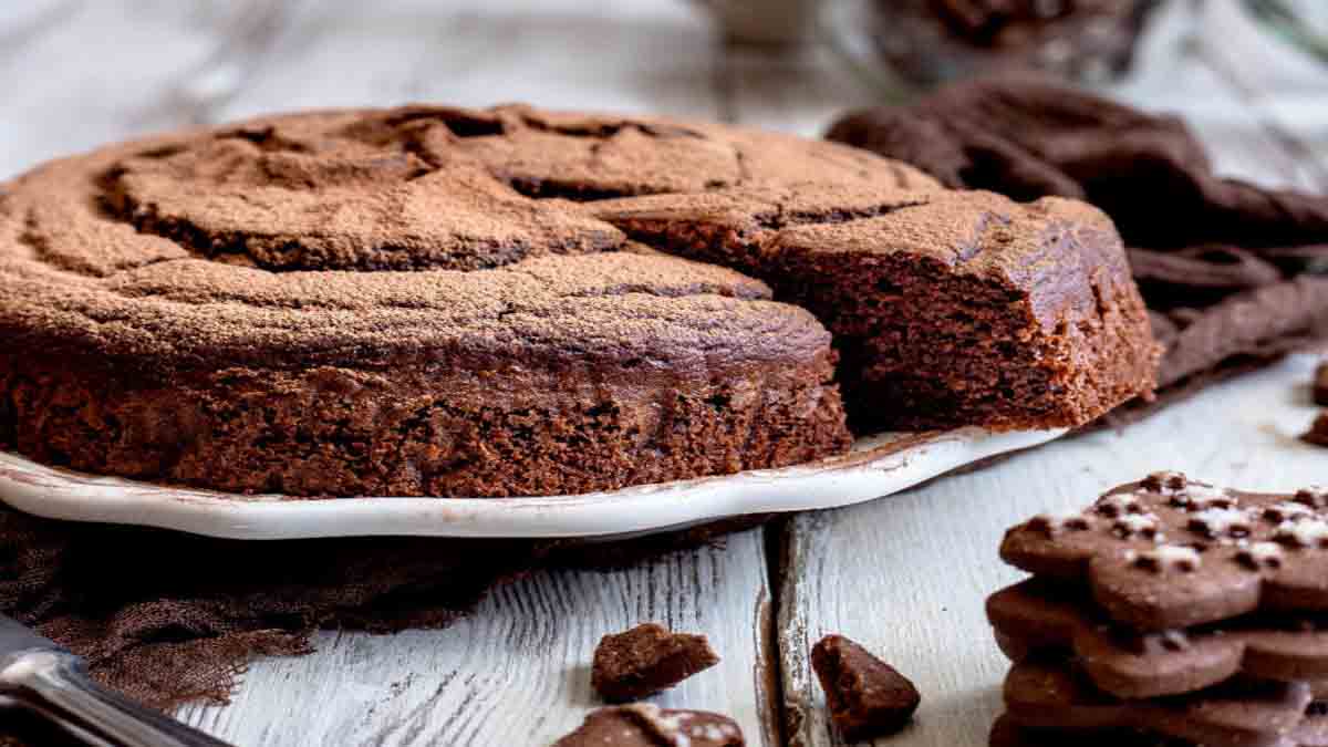 Gâteau de biscuits au cacao et aux noisettes