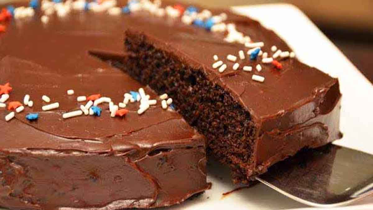 Gâteau moelleux au yaourt et chocolat