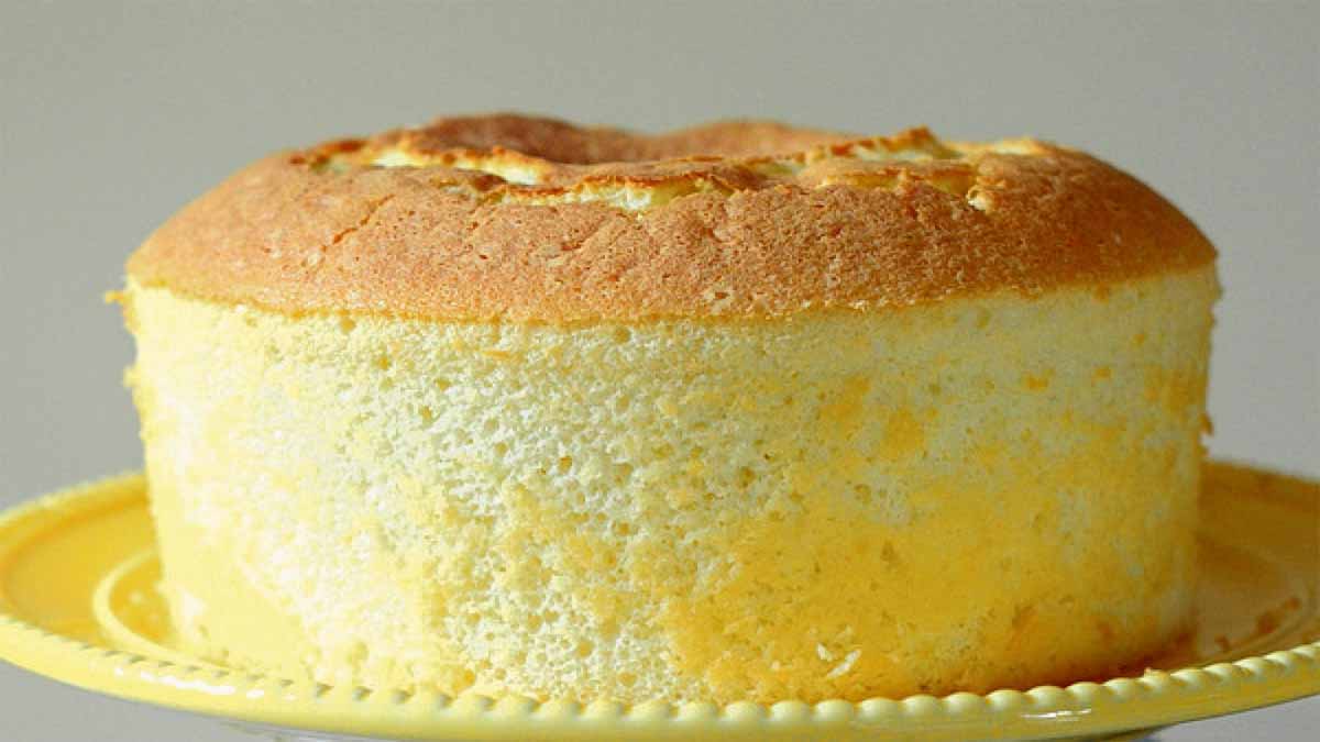 Le chiffon cake au citron