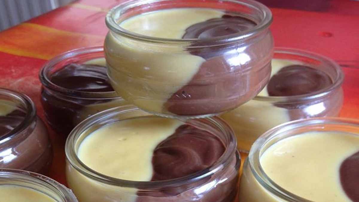 Crème choco-vanille