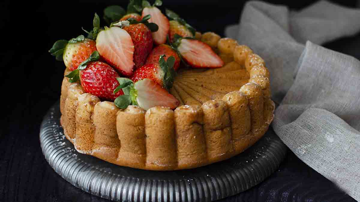 Gâteau aux fraises et au mascarpone, crémeux et gourmand