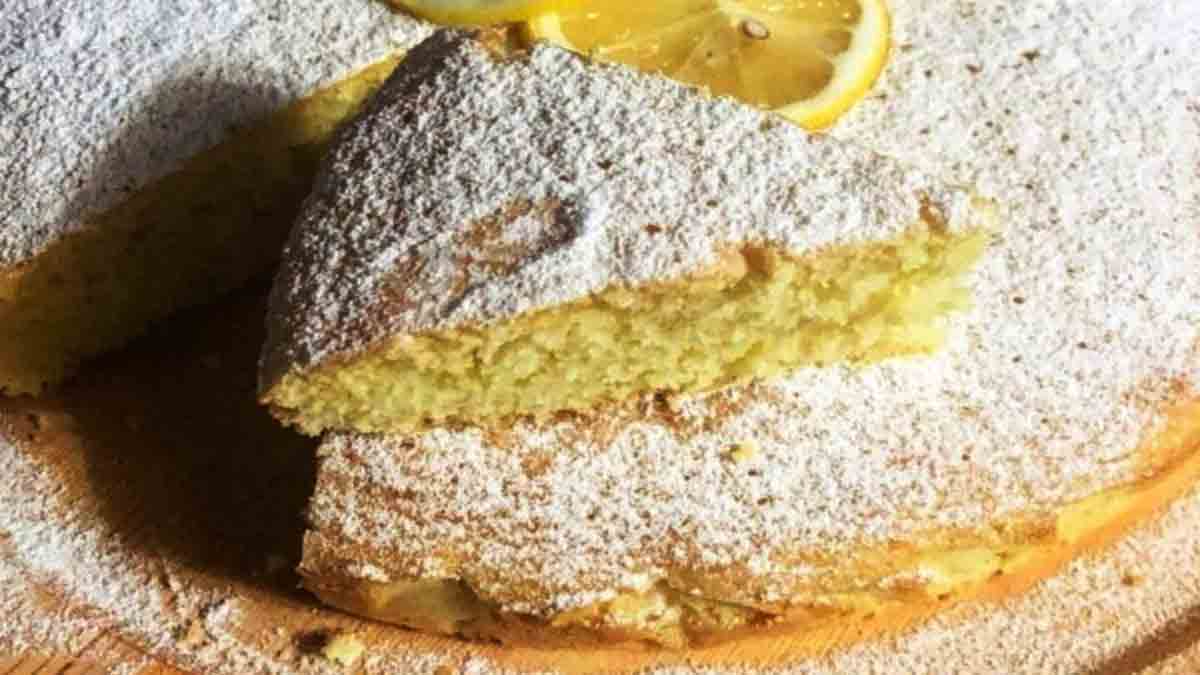 Gâteau nuage parfumé au citron