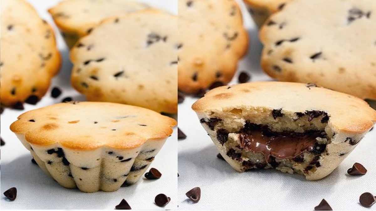 Mandises-muffins au cœur de Nutella