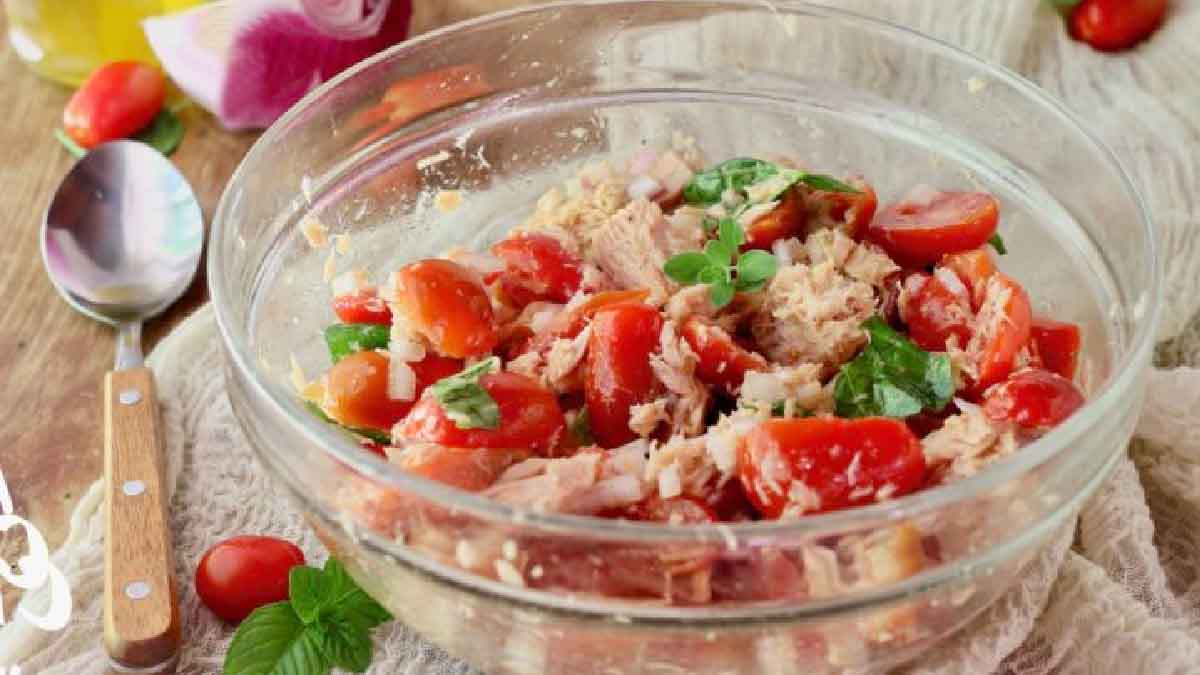 Salade de thon et de tomates