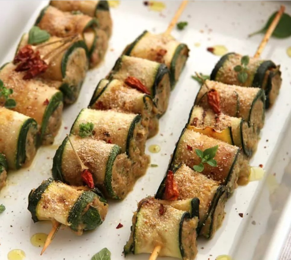 rouleux courgette