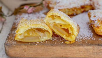 Petits pains feuilletés aux pommes