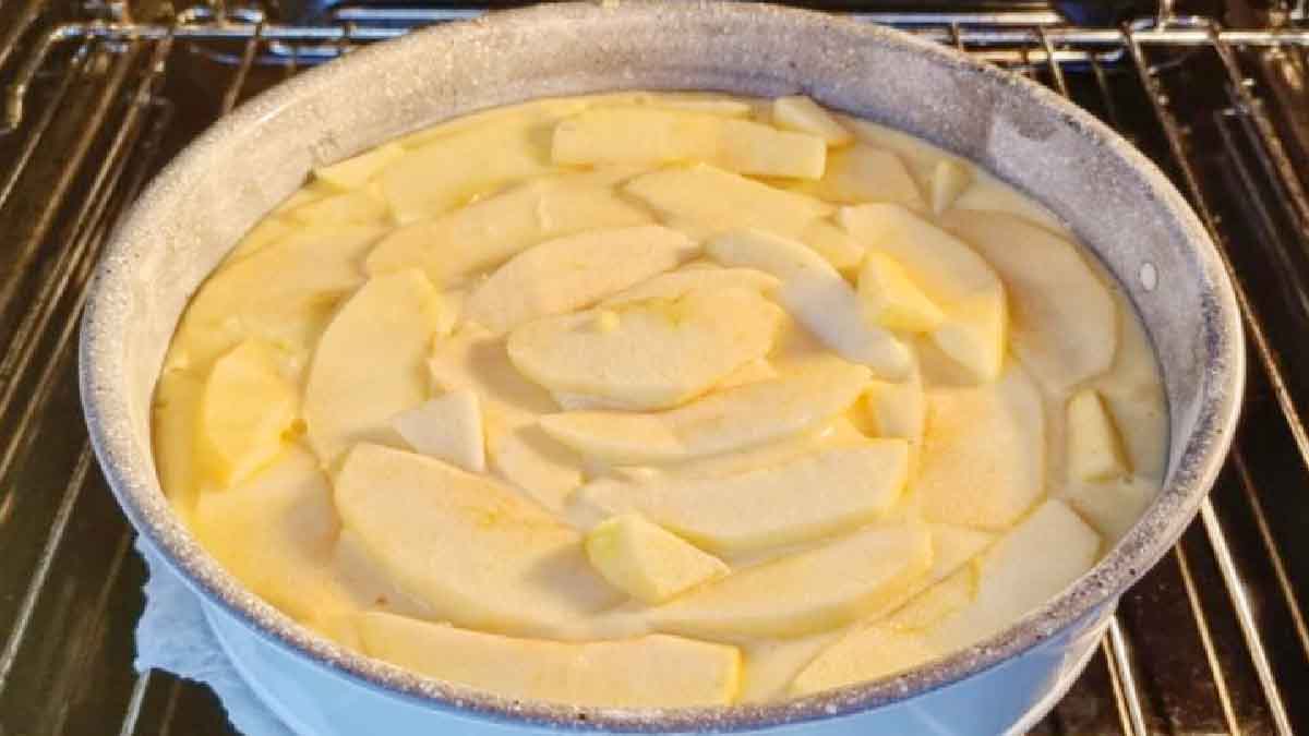 Fabuleuse tarte aux pommes à la pâte de grand-mère, une revisite délicieusement exquise